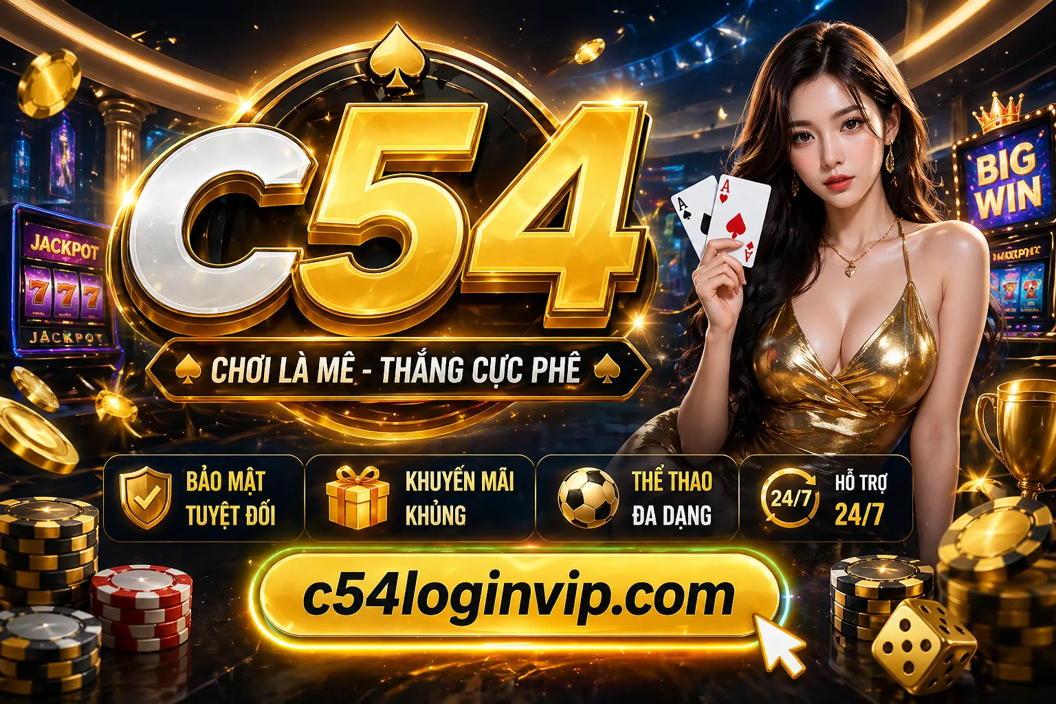 Hình ảnh tổng quan sang trọng của câu lạc bộ VIP ga678 nhà cái